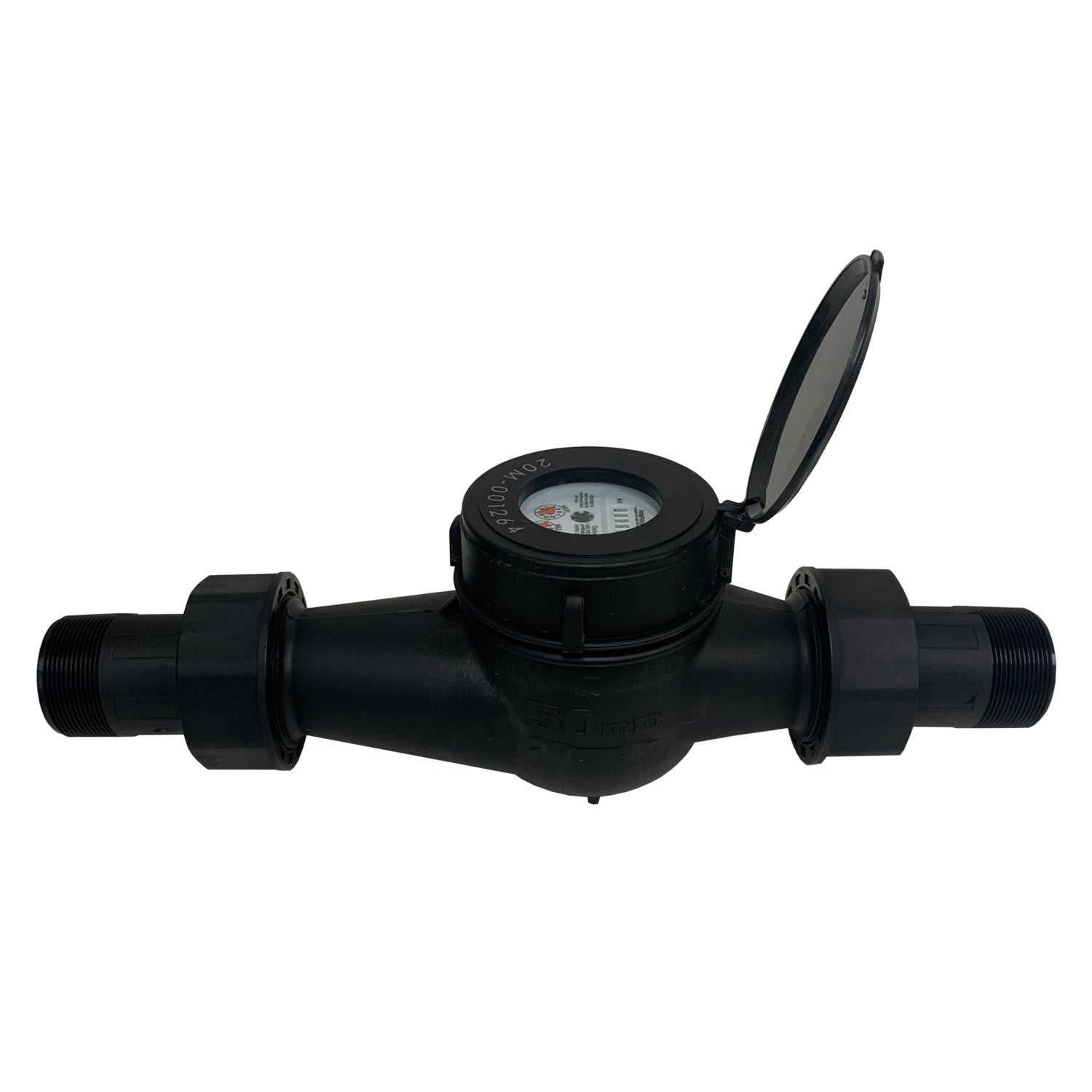 PRM 2 Inch Multi-Jet Nylon Totalizing Water Meter, Silicone Seals