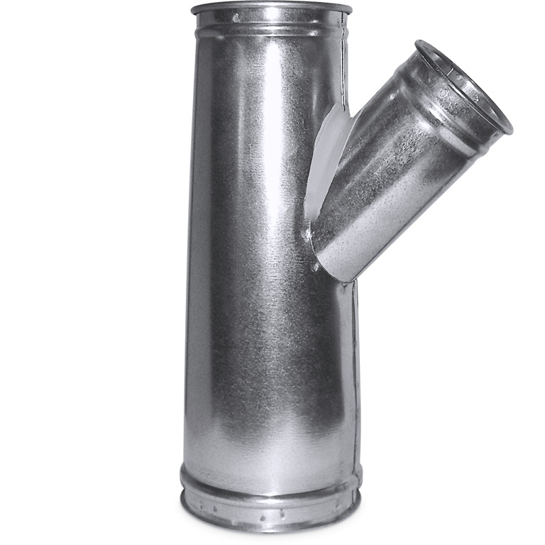 Quick-Clamp Duct Wye Joints