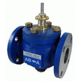 Schneider Electric (Barber Colman) VB-8223-0-5-13 Globe Valve 3" Flanged Stem‑Up Close 125 PSI 85Cv Cast Iron Body