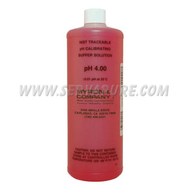 Myron L pH Buffer Solution 4, PH4, Quart Size (32 oz)