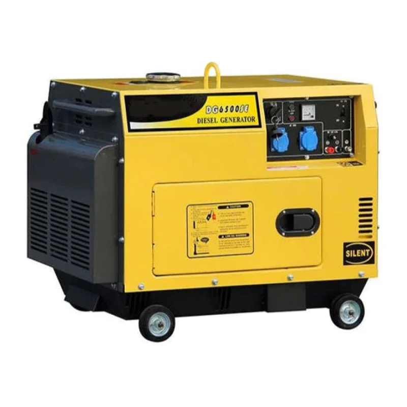 PL7000T Yellow Silent Diesel Geneset Square Shape