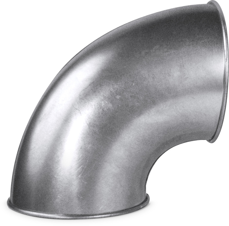 Quick-Clamp Duct Short Radius Elbows