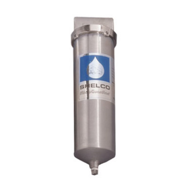 Shelco RHS-396A, 4'' 316 Stainless Steel Filter Housing, 3/4'' In/Out