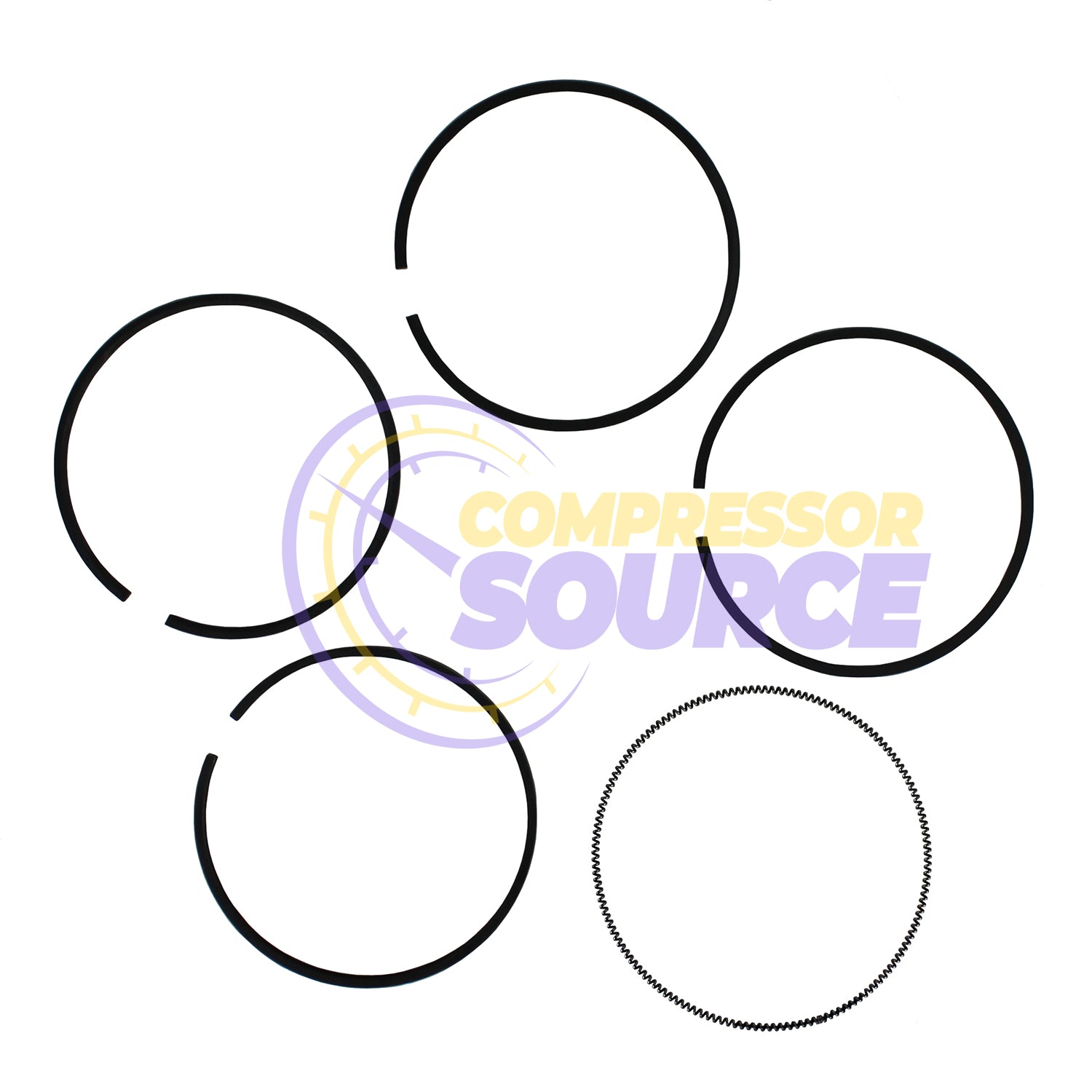 ICC Air Compressor Pump 5 Piece Ring Kit for SC23 & SC46-LP RK-0179-IA