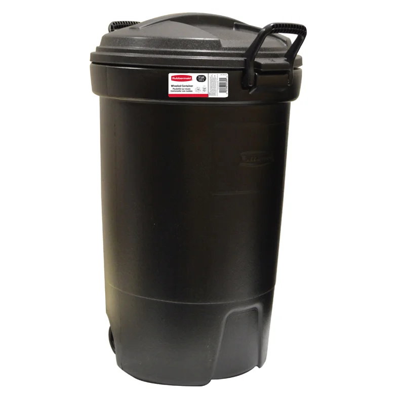 Rubbermaid Roughneck 32 gallon Wheeled Trash Can