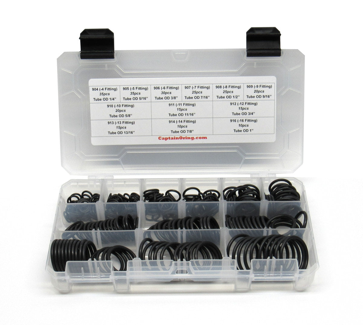 255pc ORB BOSS Hydraulic Viton/FKM 90 O-Ring Kit