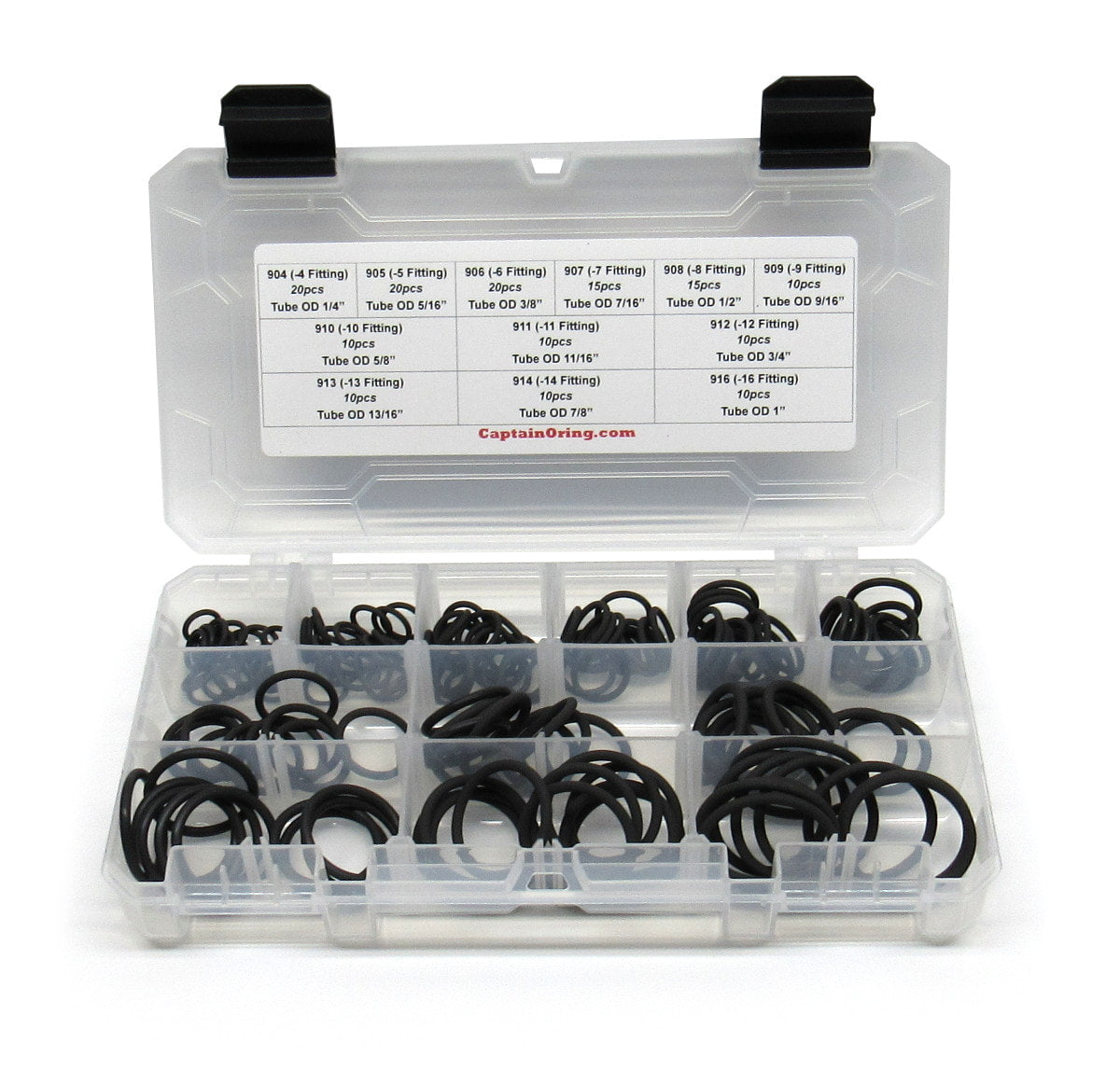 160pc ORB BOSS Hydraulic Viton/FKM 90 O-Ring Kit