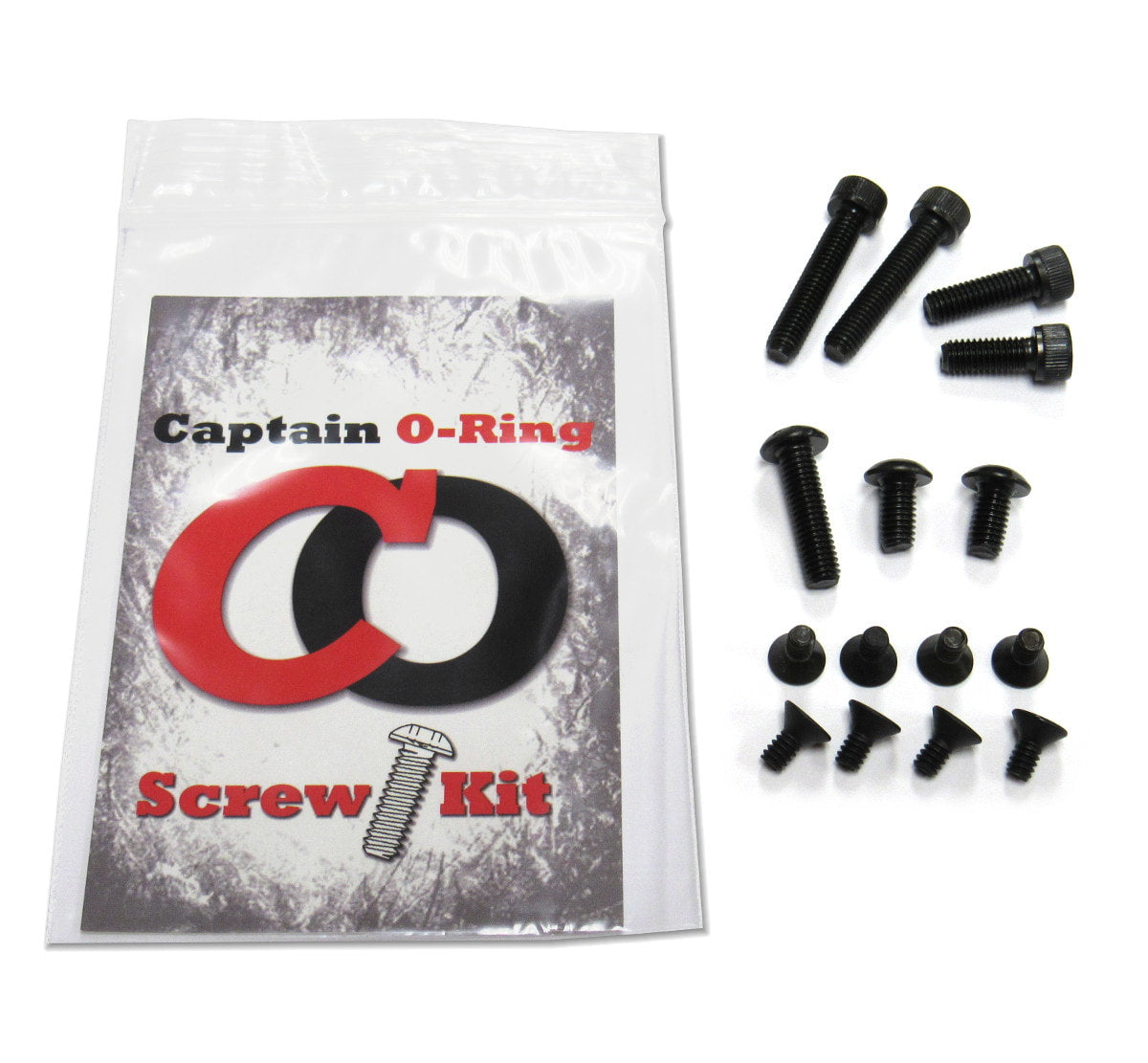 Blackout Screw Kit for EGO8-11, LV1, ETEK3-5, ETHA, GEO1-3.5, CSR, etc