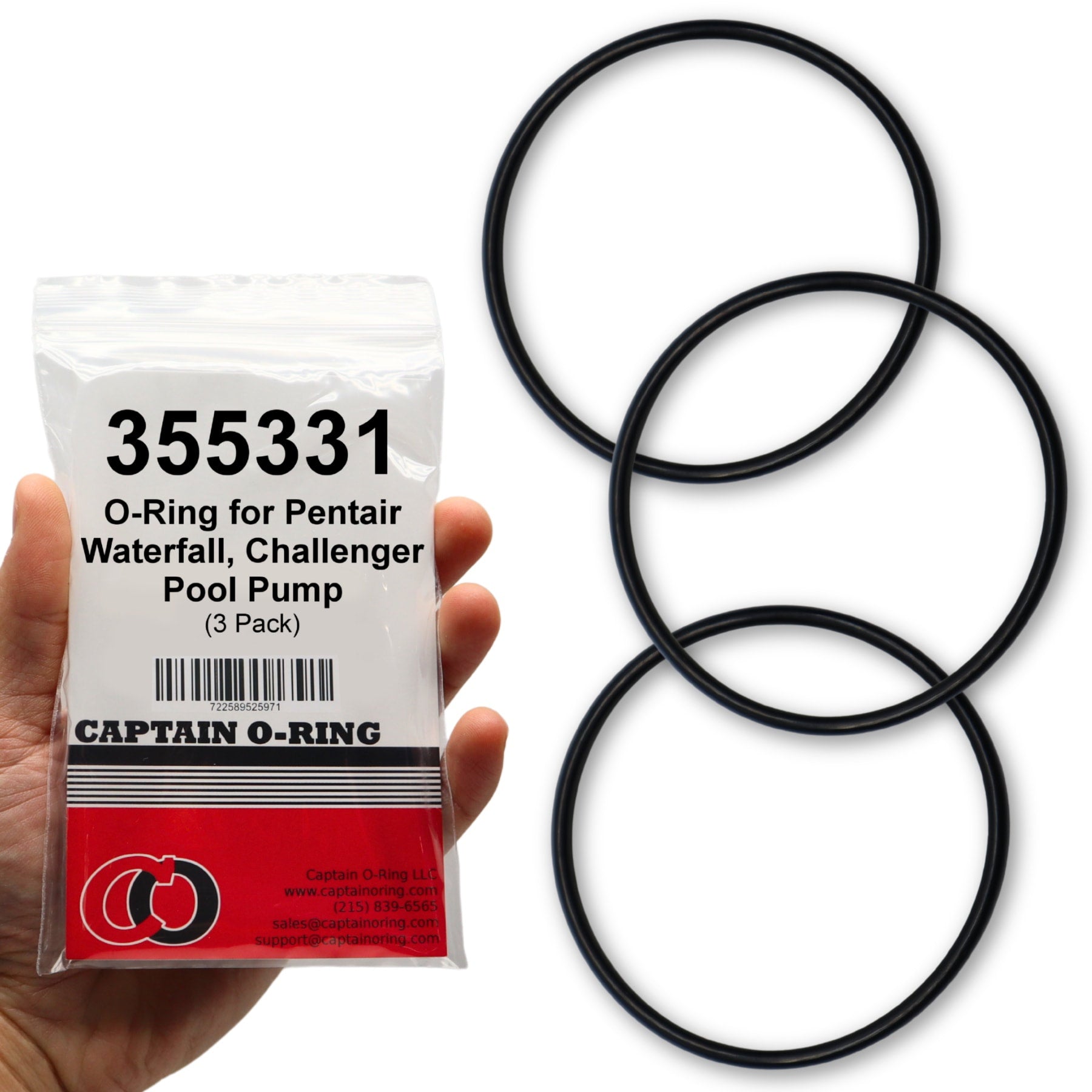 Pentair 355331 O-Ring [3 Pack]