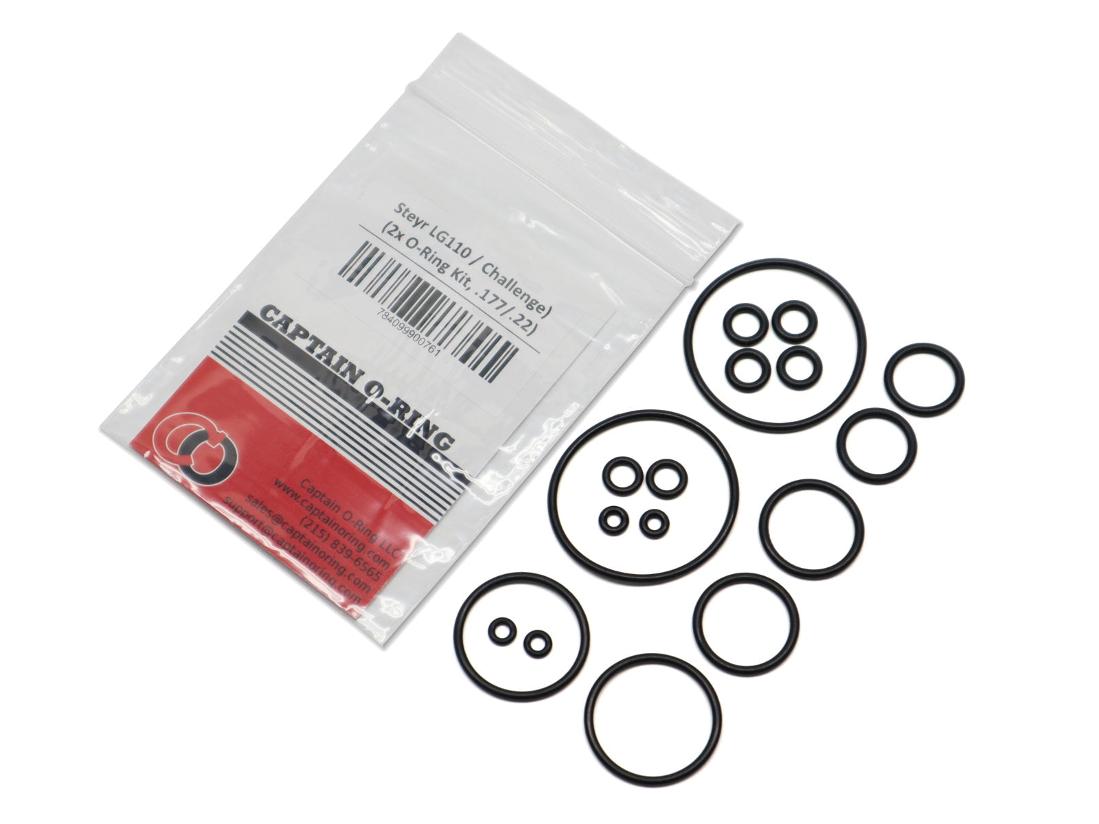 O-Ring Rebuild Kit for Steyr LG 110, Challenge (2x Kit)