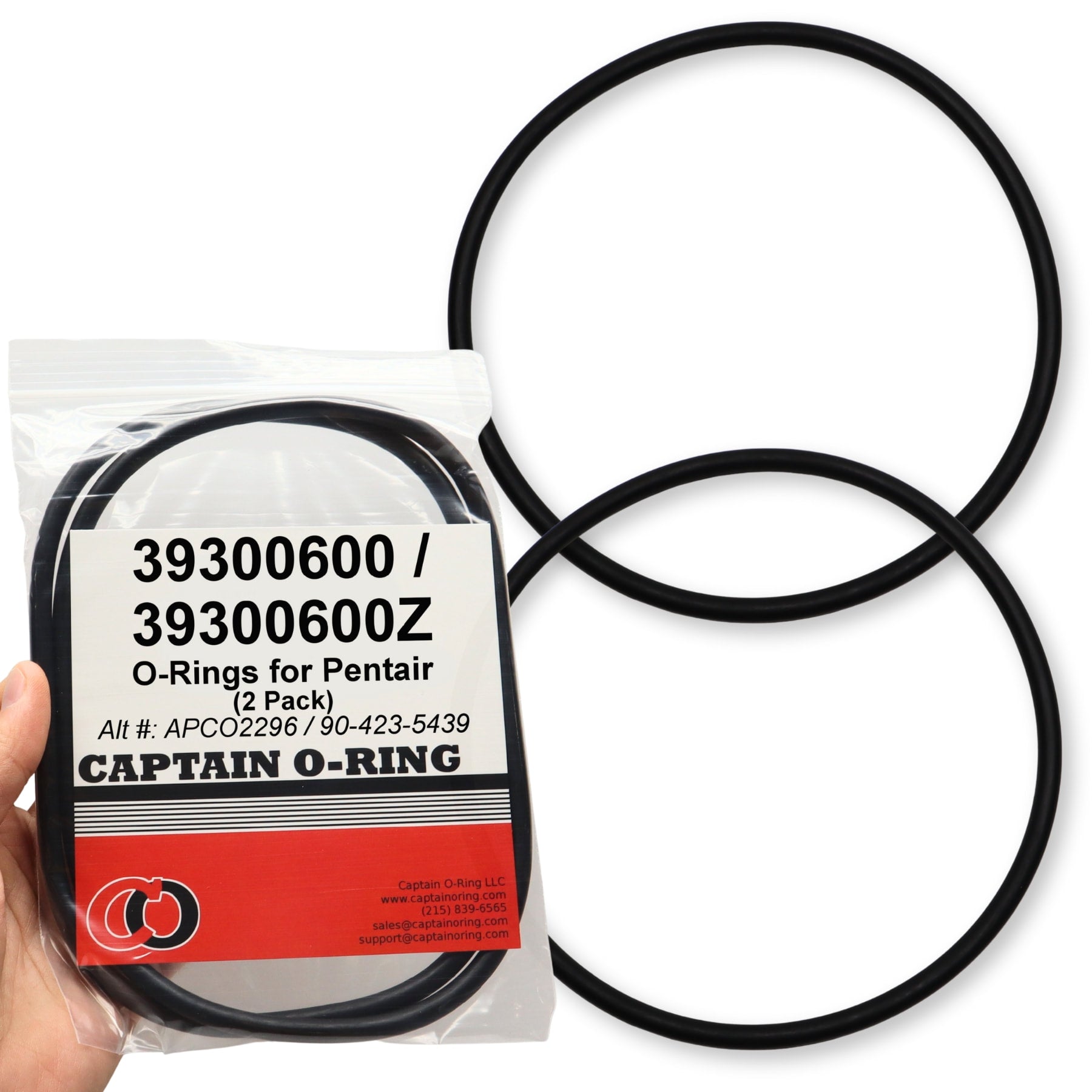 39300600 O-Ring for Pentair Ultra-Flow Meteor Lid Cover (2 Pack) – 39300600Z, APCO2296, 90-423-5439