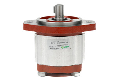 2PE Hydraulic Gear Pump: 1.37 (22.5) Displ., SAE A 2-Bolt Mount, 5/8-9T Spline, CW Rotation