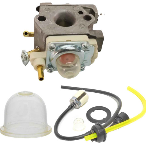 SHI EB600RT COMPLETE CARBURETOR FUEL FILTER-GROMMET-LINES PRIMER BULB KIT