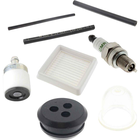 SHI M262S AIR-OIL-FUEL FILTERS SPARK PLUG FUEL LINES PRIMER BULB KIT