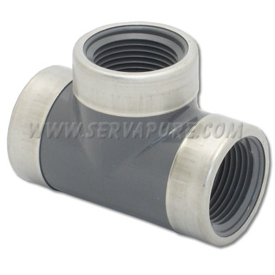 Spears Purity Tee for Resilite 3/4'' NPT RES7046, Purity Light, PVC
