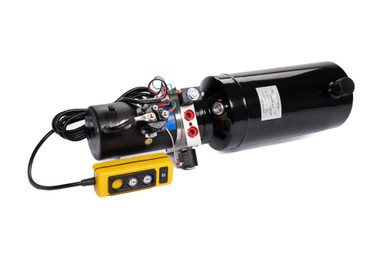 SPX Hydraulic Power Unit 12V DC, Double Acting, 1.5 Flow, 8 Qt. Tank