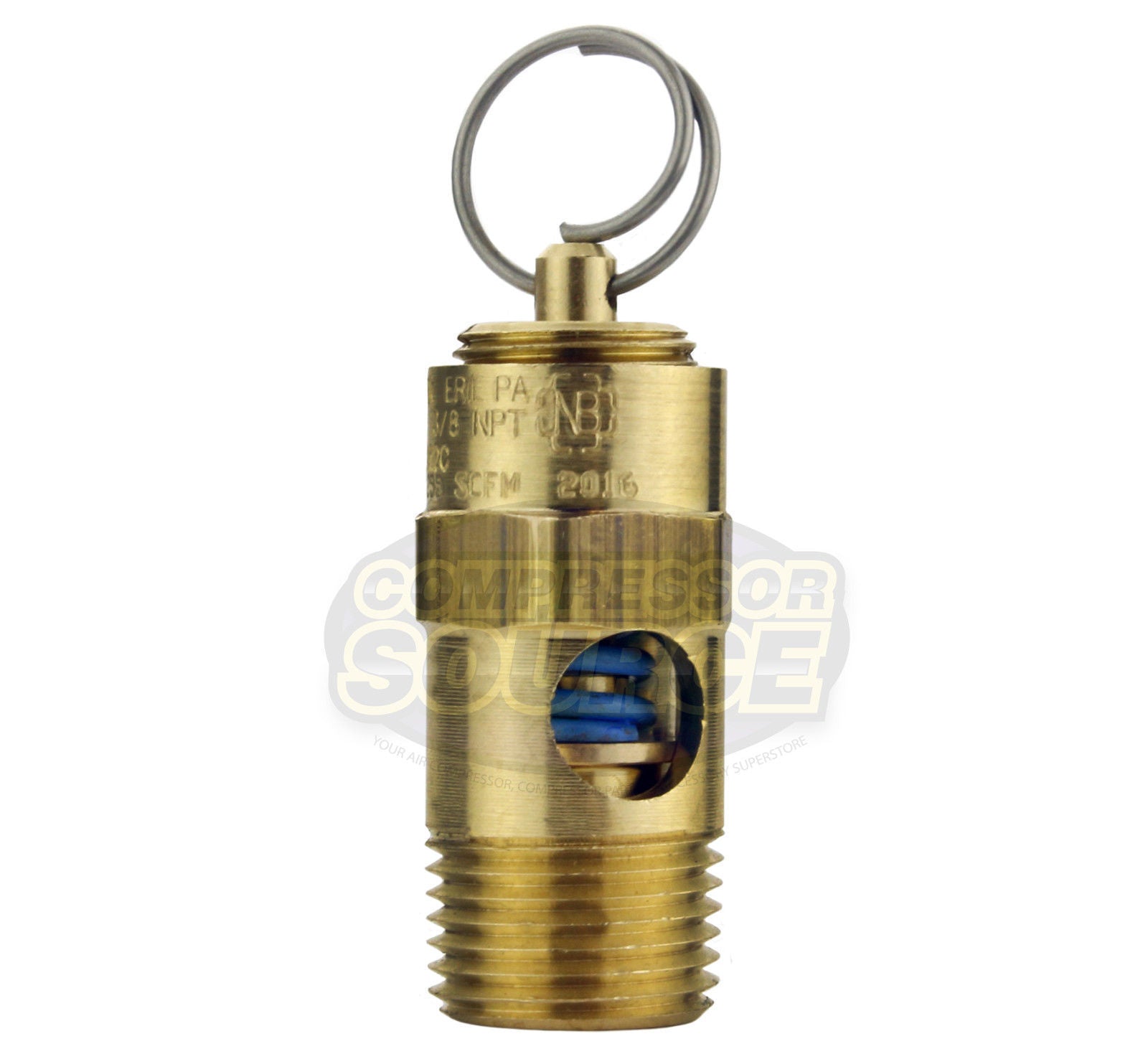 15 PSI 3/8" MNPT Pressure Relief Safety Pop Off Valve Conrader SRV250