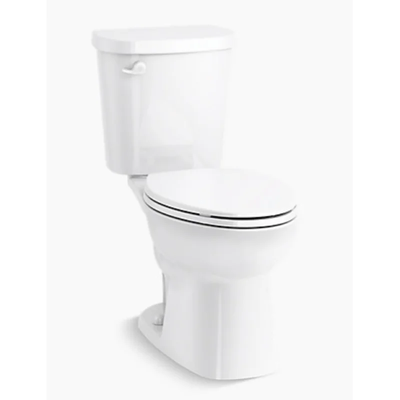 Sterling Valton White Toilet 1.28 GPB w/Kohler Seat TCT001