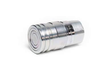 Stucchi Flat Face Interchange Coupling, 4285 PSI, 3/8 NPTF Thread, 3/8 in