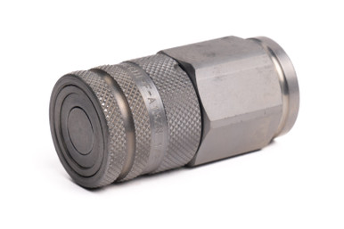 Stucchi ISO 16028 Flat Face Coupler, 4785 PSI, 5/8 in Flat Face NPTF