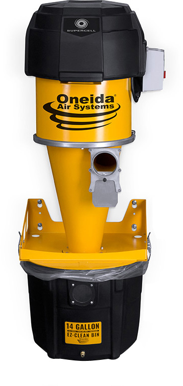 Supercell Turbo High-Pressure HEPA-GFM Cyclone Dust Collector