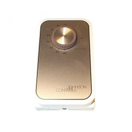 Johnson Controls T26A-14 Line Voltage Wall Thermostat Heating NO Switch 40°F/75°F