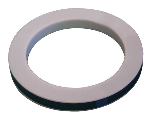 Dixon 2 in. PTFE (TFE) Envelope w/ Nitrile Rubber Filler Cam & Groove Gasket (White / Black)