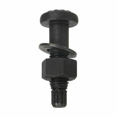 1-1/8"-7 x 3-1/4" A325 Tension Control Bolt Plain w/ A563 DH Heavy Hex Nut & Round F436 Washer (80/Bulk Pkg.)