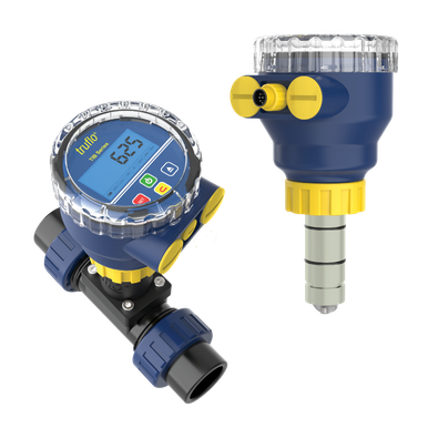 ICON TIB-P-S Battery Operated Insertion Paddle Flow Meter, 1-4" Pipe Size