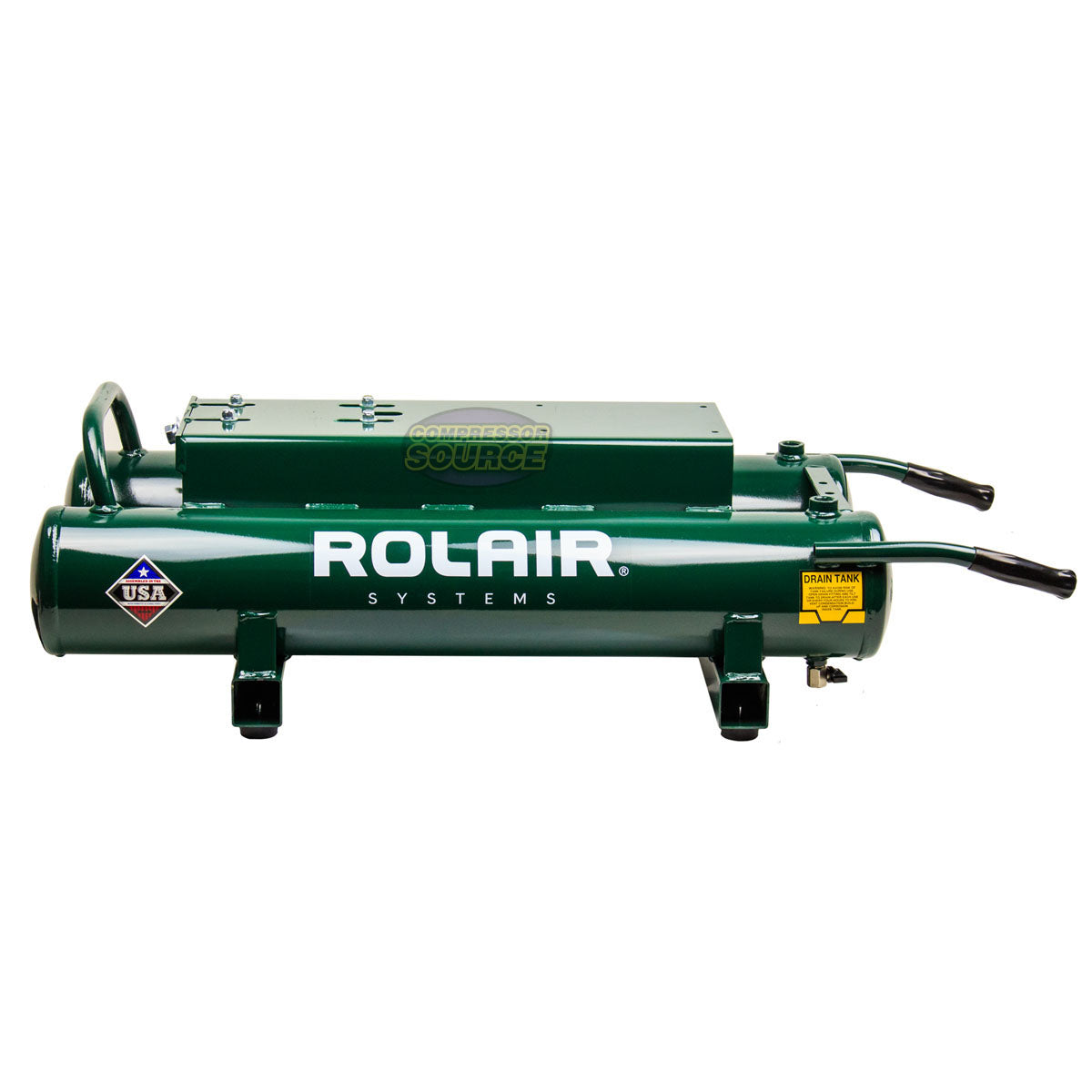 Rolair 9 Gallon Double Air Tank 150 PSI TNKASY4090