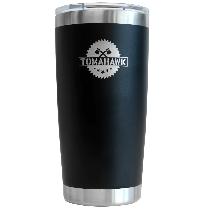 Tomahawk Coffee Thermos Rambler Tumbler Vacuum Insulated with Magnetic Lid – 20 oz