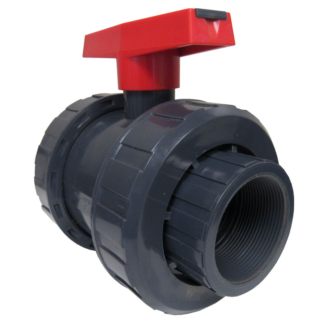 ERA Sch 80 PVC 3/4 Inch True Union Ball Valve, NPT Thread Connections