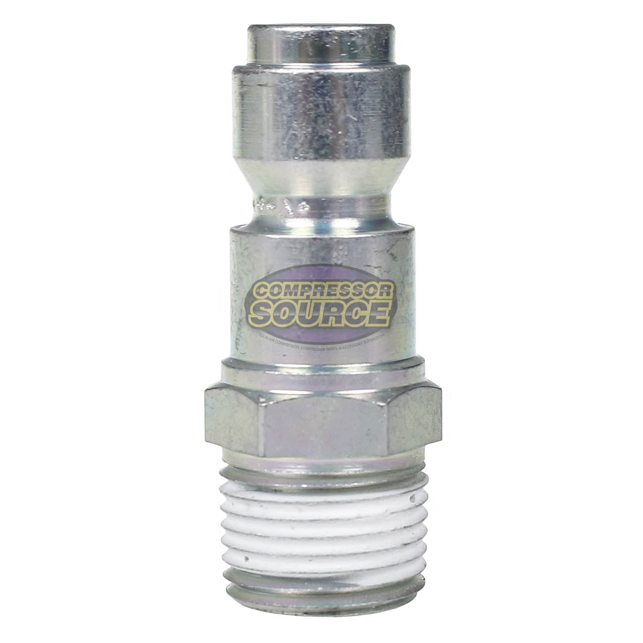 Prevost 3/8" MNPT Plug Truflate Adaptor T-Style Corrosion Proof URP086252