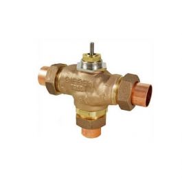 Schneider Electric (Barber Colman) VB-7314-0-4-6 Union Mixing Valve 3/4" Sweat 7.5Cv