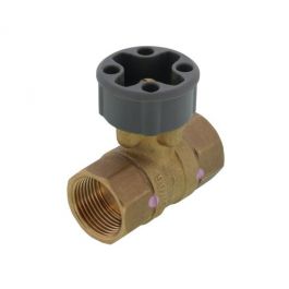 Honeywell VBN2BHPA0000 2-Way Control Ball Valve Standard Profile Brass 3/4" NPT 4.3Cv