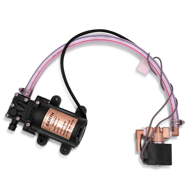 Water Pump 12V 3.1LPM .8GPM 80 PSI Spare Part for TRT46V 8ft Ride-On Power Trowel