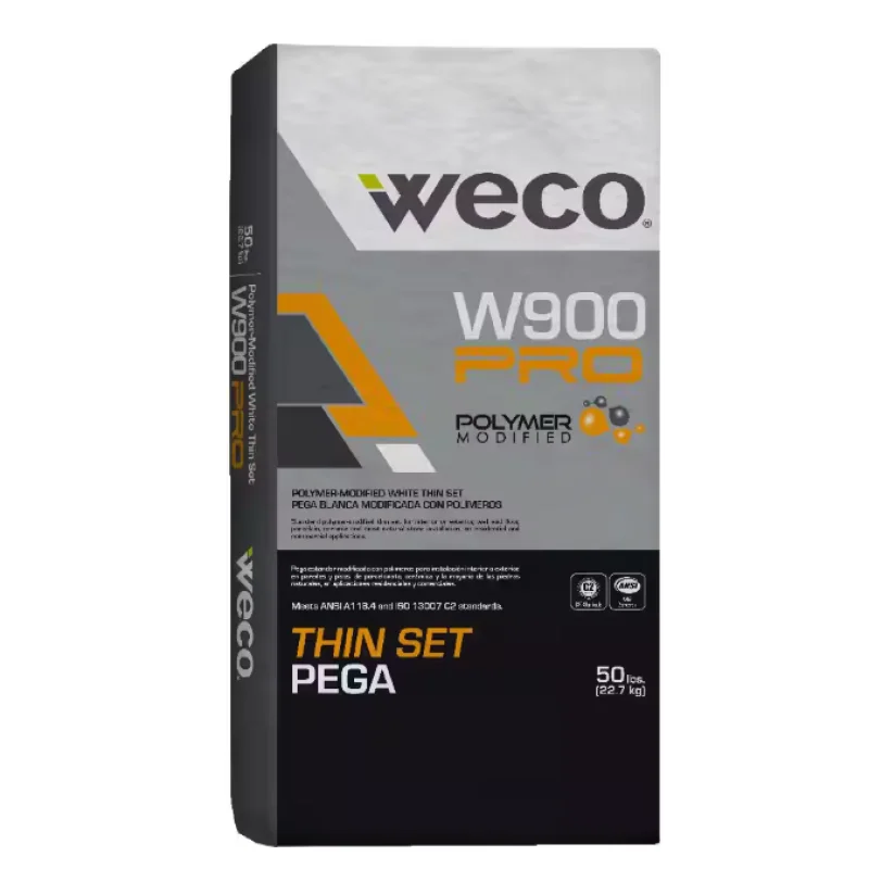 Weco 50lbs W-900 Pro White Porcelain Thinset 50lb Bag