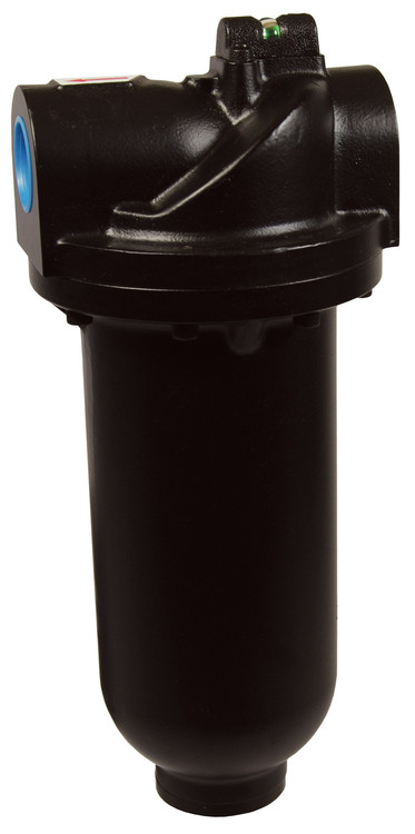 Dixon Wilkerson 1 1/2 in. F35 Heavy Duty Jumbo Filter with Metal Bowl - Auto Drain