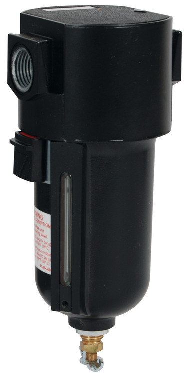 Dixon Wilkerson 3/8 in. F26 Standard Filter with Metal Bowl & Sight Glass - Auto Drain
