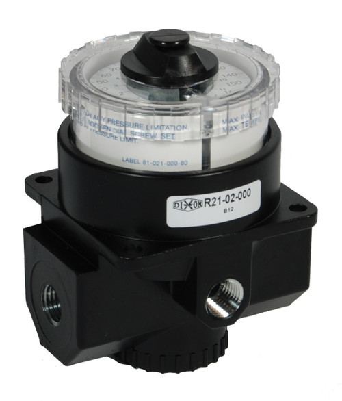 Dixon Wilkerson 3/8 in. R21 Dial Air Regulator Without Gauge