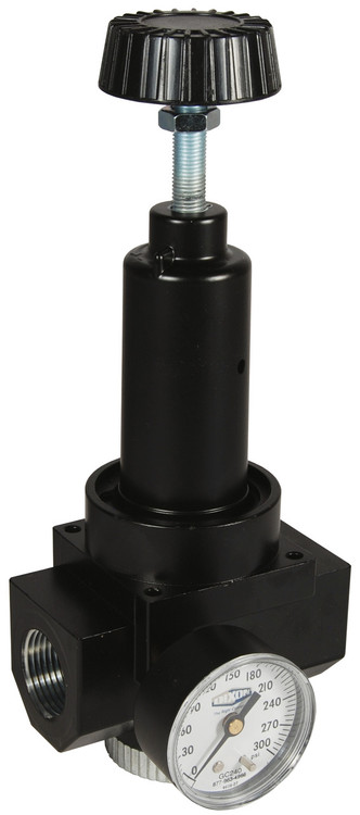 Dixon Wilkerson 1 in. R30 High Pressure High Flow Regulator With Gauge