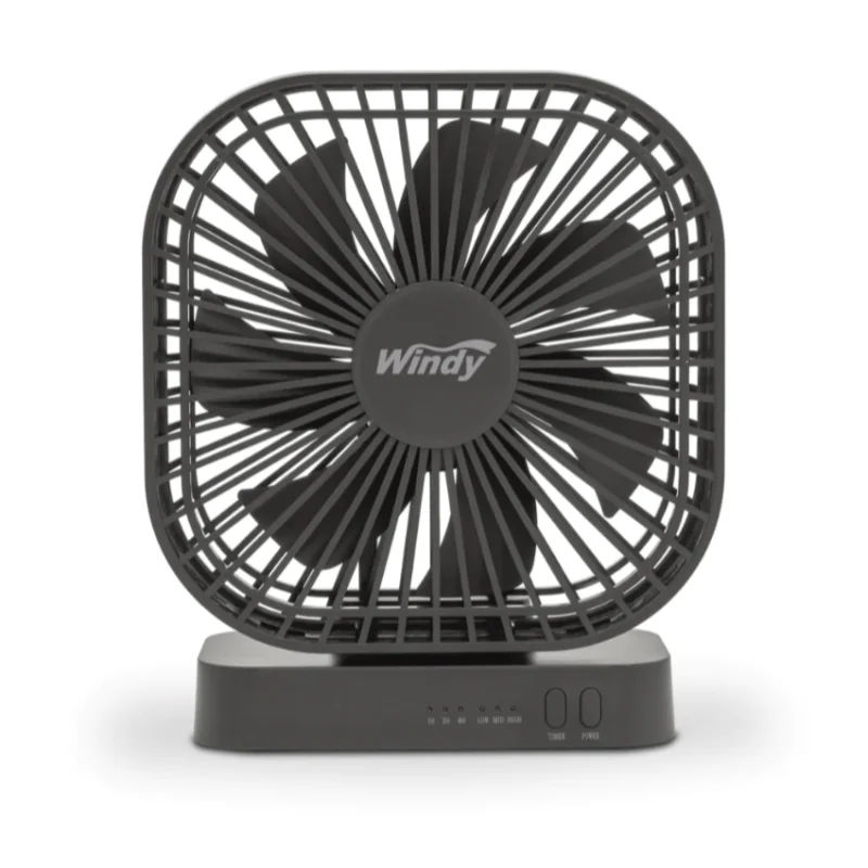 Windy 5 inch USB / AA Battery Operated Personal Fan BF-05