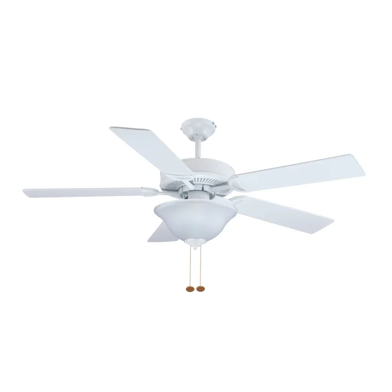 Windy Ceiling Fan 52″ White Dome Light WCF-5251-W