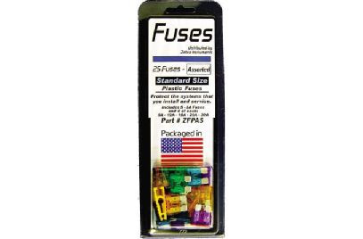 Zebra Instruments - Assorted Plastic Fuses